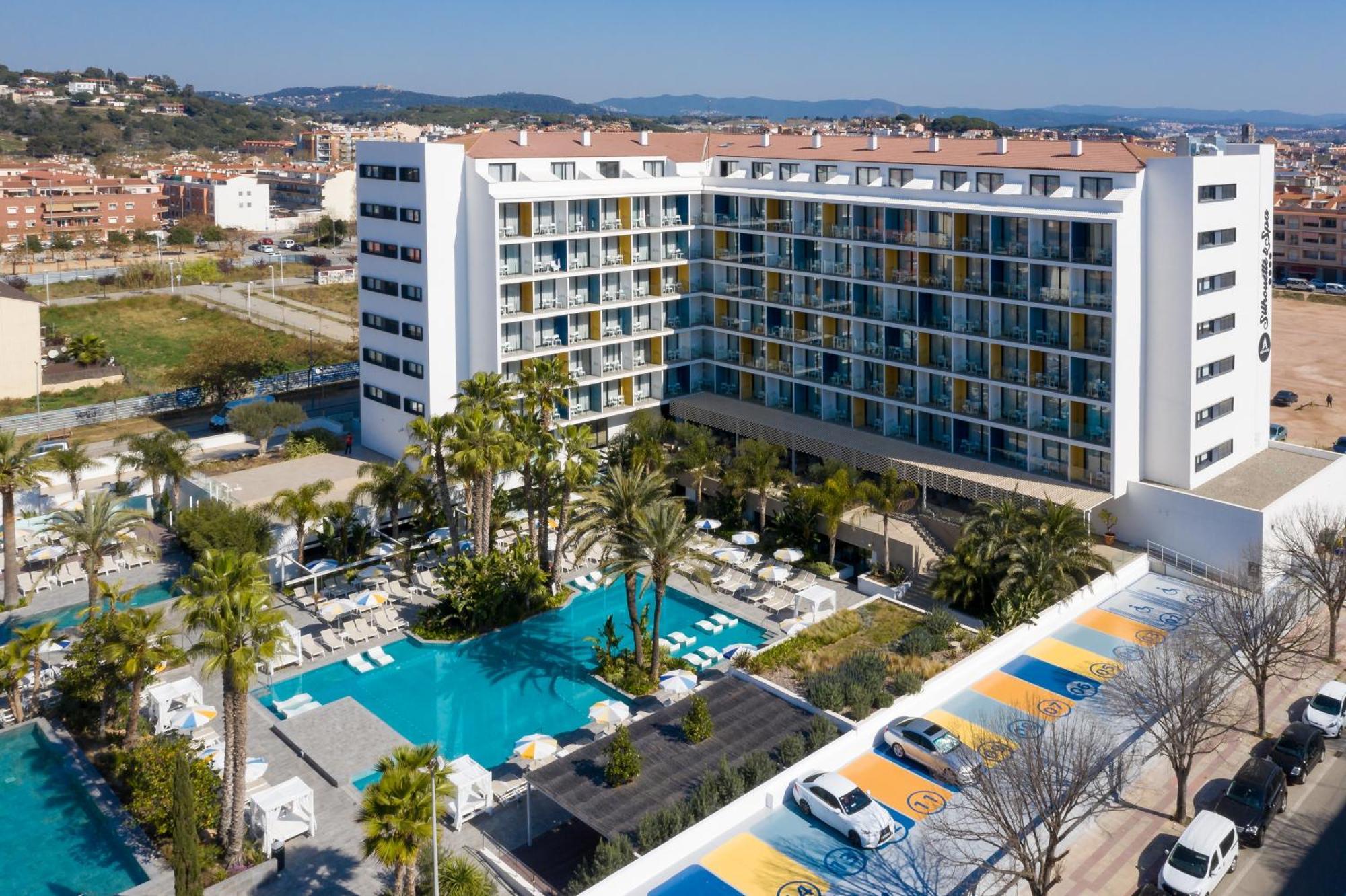 Aqua Hotel Silhouette & Spa - Adults Only Malgrat de Mar Exterior foto